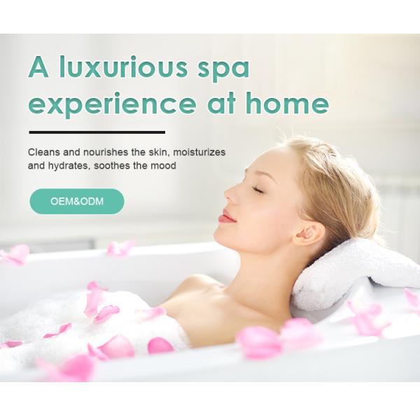 Natural Relaxing Bath Salts Custom Bubble Colors Vegan Organic Fizzy Bath Bombs