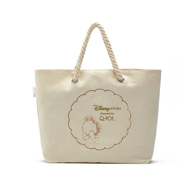 Beige 16oz Printed Promotional Canvas Cotton Tote Bags