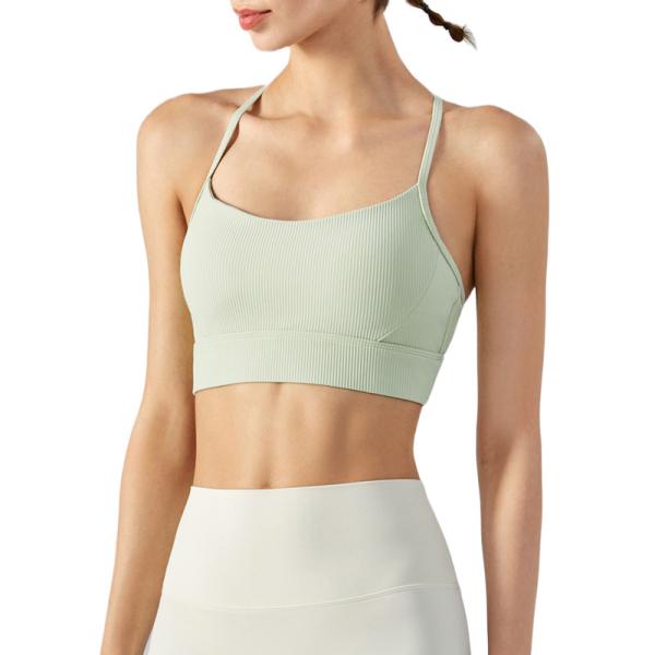 Nylon T Back Sports Underwear Bra Shockproof Women Fitness`Bra