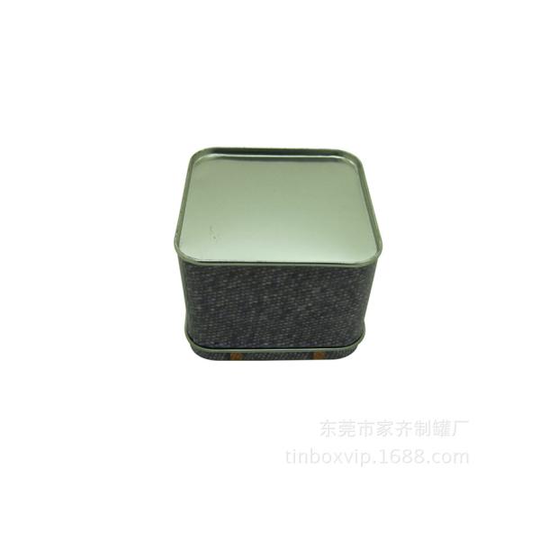 Customized Colorful Square Shape Small Metal Candy Tin Box Retail Packaging Boxes