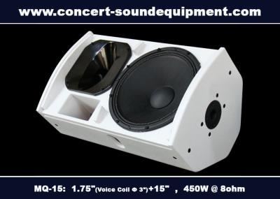 Conference Room Audio Systems , 1.75 + 15 Plywood 450W Full Range Speaker For Installation
