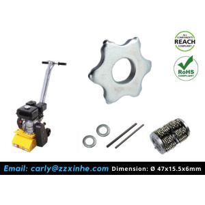Конкретные резцы карбида вольфрама звезды Sase Sc10e Sc12e 6 плановика пола Scabbler скарификатора филируя
