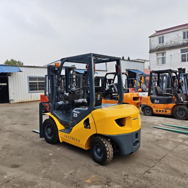 2.5T Used Forklift 3T Diesel Forklift For Retail Industries Diesel Engine Source