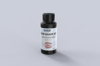 Kit de sombreamento de goma de resistência 4 peças com ultra-baixa contração e bloqueio de cores básicas