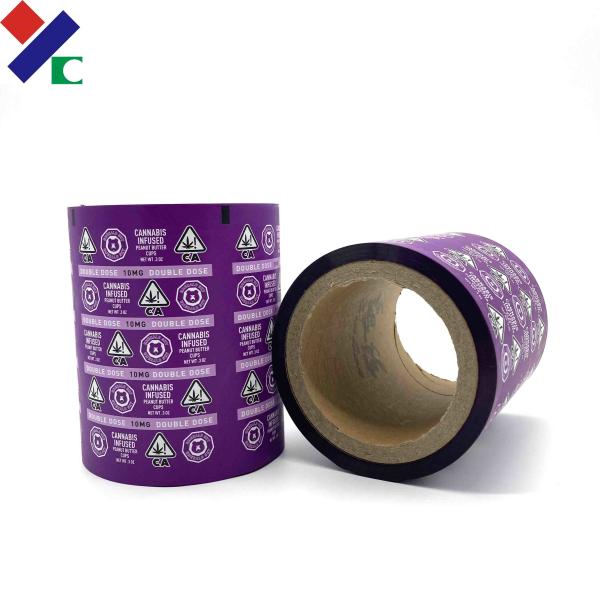 Упаковка шоколадного батончика конфеты напечатала крен 30micron полиэтиленовой пленки Bopp