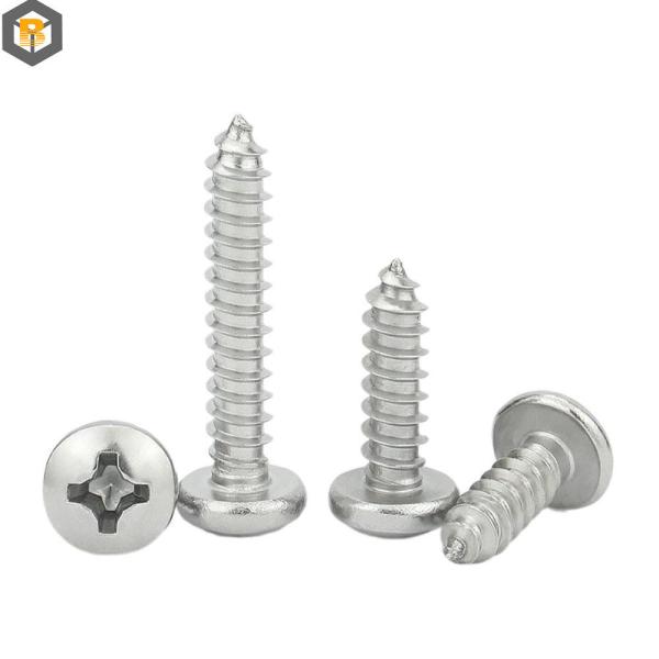 Round Head Stainless Steel Screws and Fasteners Customized by 2D/3D/Drawing for Machinery