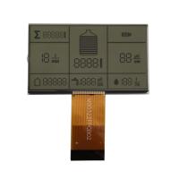 3.0V Panneau LCD personnalisé Écran de soie noir Segmenté TN Transmissif FPC Connect