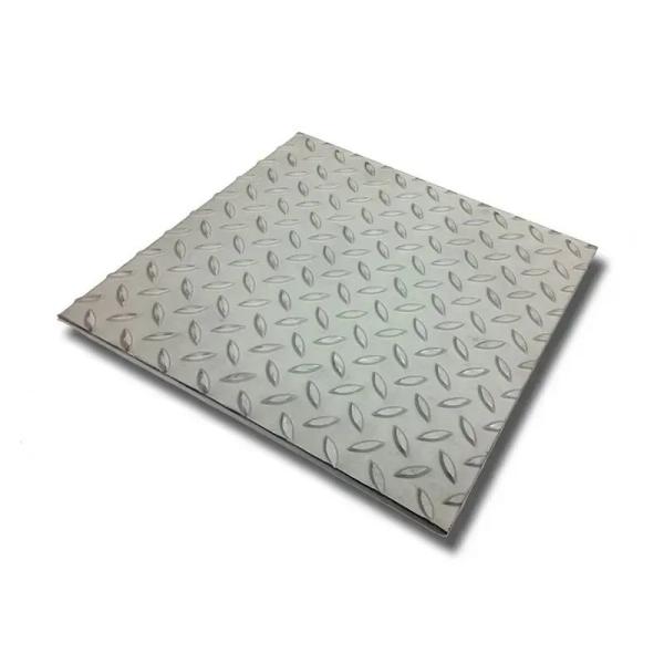 16 Gauge 10 Gauge Embossed Stainless Steel Plate 410 310 ASTM Lentil Flower