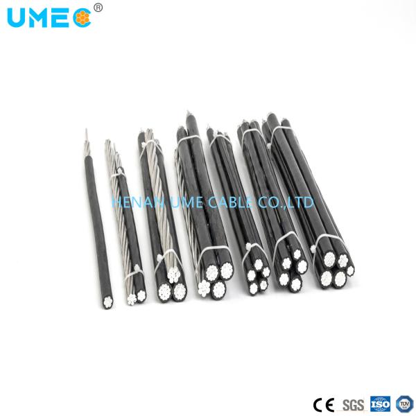 0.6/1kv Duplex Service Drop ABC Cable AAC Phase Conductor / AAAC Neutral Conductor Power Cable Electrical Wire