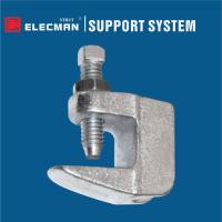 Ruban malléable galvanisé simple de Junior Universal Beam Clamps Black de bride de poutre