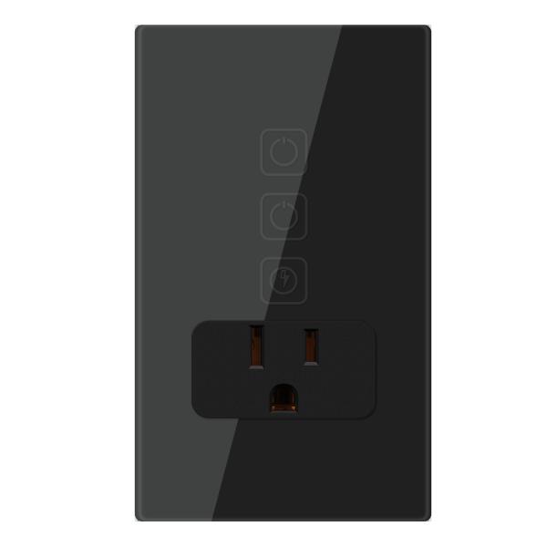 Customized Smart Socket AC110V - 240V 2 Gang Wifi Smart Switch Convenient Power Monitor