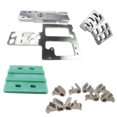 Tolerância 0.01-0.005mm Pom Nylon Abs Peek Custom CNC Parte Fibra de Carbono Uav Gear