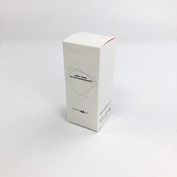 Cartão branco de carimbo quente feito sob encomenda por atacado de Matt Film With 350g para o empacotamento cosmético da caixa de papel da pestana do alimento da amostra