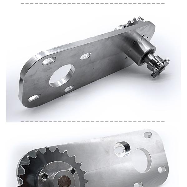 Piezas de aluminio de anodización de encargo del CNC de los servicios que muelen para los accesorios de la bicicleta