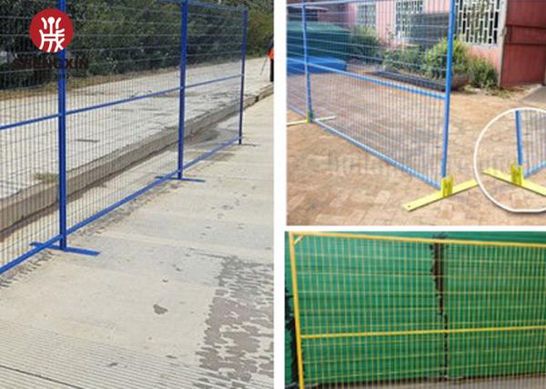 Construction Site 8feet X 10feet Portable Temporary Fence Canada
