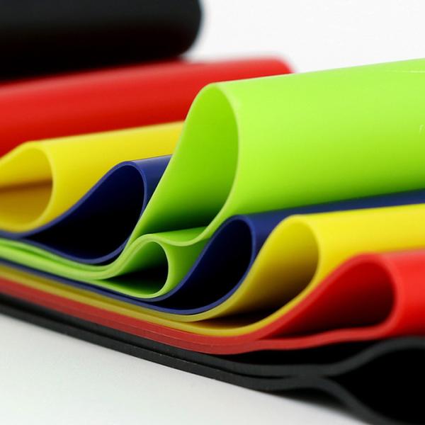 Gym Fitness Natural Latex Loop Band Exercises , Durable Long Resistance Bands