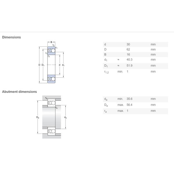 1206 1207 1208 ETN9 Skf Self Aligning Ball Bearing Stainless Steel For Low Noise Motors