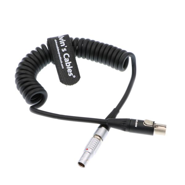 Homem VERMELHO do Pin de Lemo 2 do cabo distribuidor de corrente do monitor das câmeras 12V de ARRI à mini fêmea do Pin de XLR 4