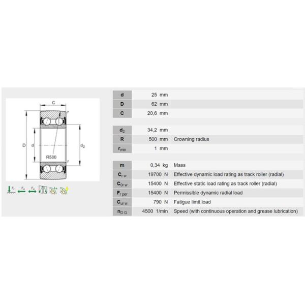 Electric Car Motor Camshaft Roller Bearings  , Steel Roller Cam Bearings