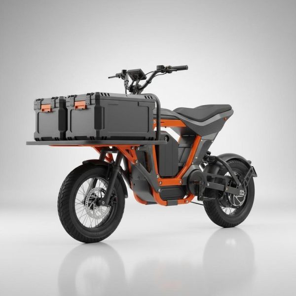 Front Axle Composite Damping Electric Two Wheeler Bike Featuring 265kg Load Capacity and for City Delivery Applications