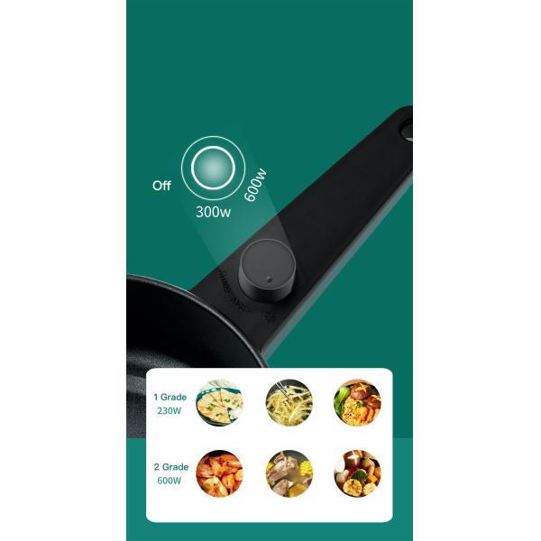 Electric 1.2L All In One Multi Cooker 220V Non Stick Coating