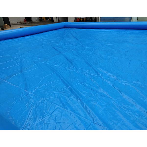 Fun city Blue large pvc inflatable swimming pool water park for adults