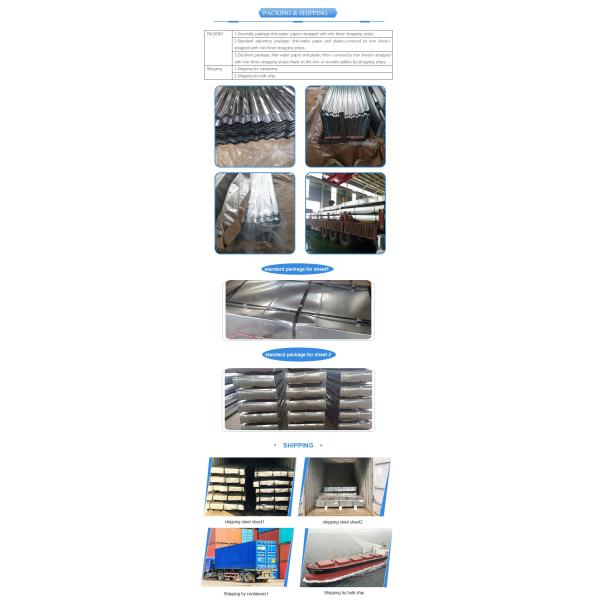Corrugated galvanized metal tile steel guardrail board