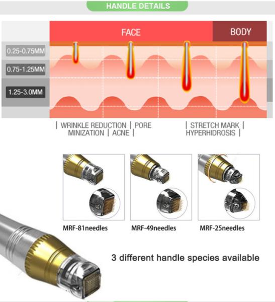 Beauty Equipment Hot Sale Fractional Rf Microneedle Skin Solution Beauty Tighten Machine