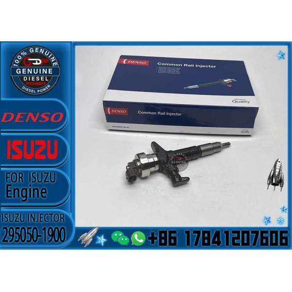 Genuine Brand New Common Rail Diesel Fuel Injector 295050-1900 295050-0910 295050-0911 295050-0912 8982601090 8981595831