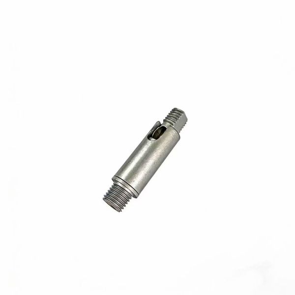 Corrosion Resistant Brass Accessory with M8x1 Thread and Silver Finish for Lighting Fixtures