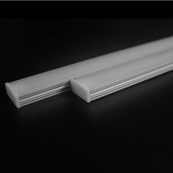 Waterproof Aluminum Channel Profile LED Strip Light with 1m Length Milky White Diffuser