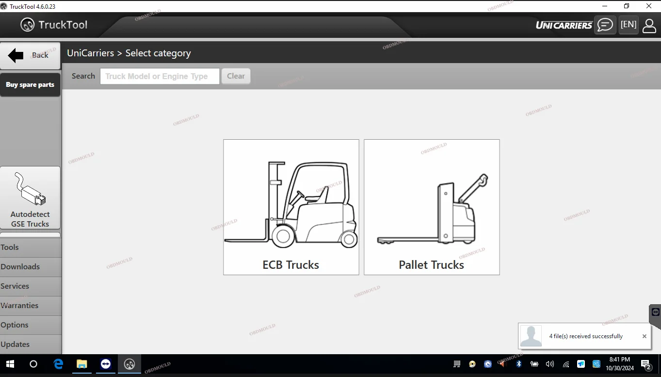CF53 ноутбук TruckTool универсальный инструмент диагностики вилочной погрузки Подходит для Mitsubishi, ET, TCM, UNICARRIERS, ROCLA, NICHIYU