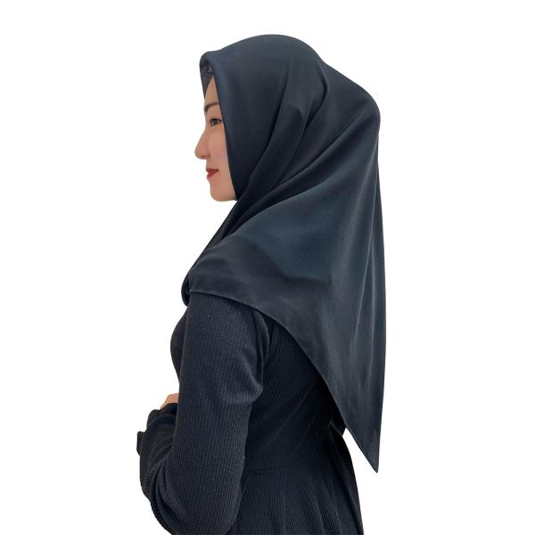 Customized Wholesale Solid Color Malaysian Headscarf Women Turban Scarf Pearl Chiffon Bubble Long Hijab