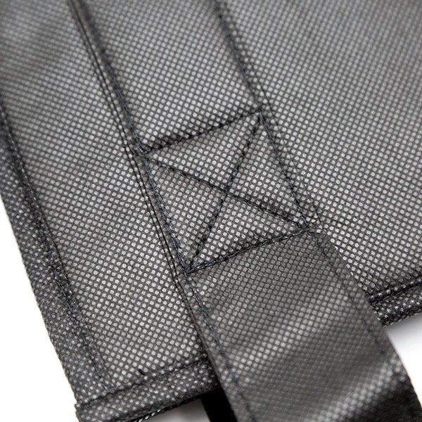 Top grade superior quality pp non woven black handle cooler bag thermal bag