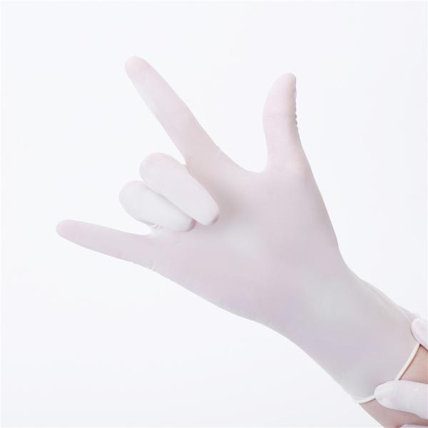 Промываемые медицинские расходные материалы 100% натуральный латекс Проверка безопасности Нитрильные перчатки