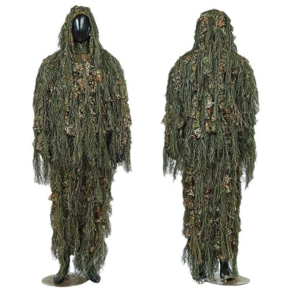 China Xinxin Tactical Hunting Outdoor Durable Training Camouflage Waterproof Breathable 3D Leaf Ghillie Suit