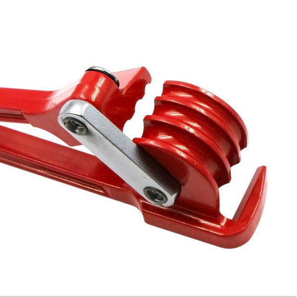 3 in 1 Manual Tube Bender for 6mm 8mm 10mm Copper Tubing, Metric & Imperial Three Groove Pipe Bending Tool