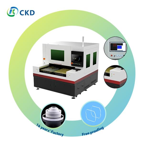Machine de découpe au laser de verre personnalisable pour des solutions de découpe de verre sur mesure 0,03-25 mm