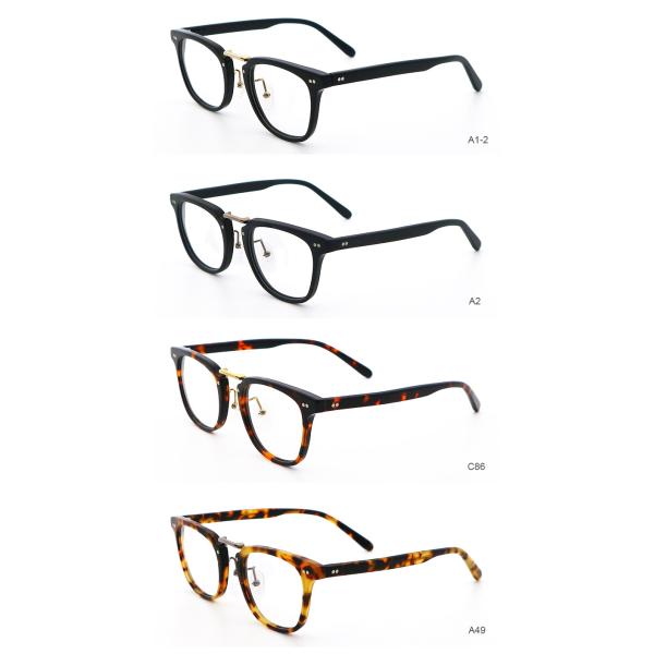 Cuadro de lentes ópticos de madera de grano de enduro para hombres y mujeres