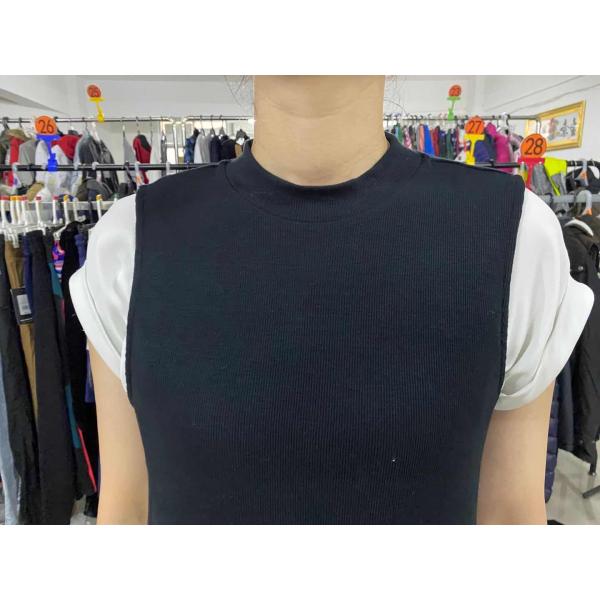 Soft Summer Dark Blue Ladies Dress Clothing 63% Rayon 34% Polyester