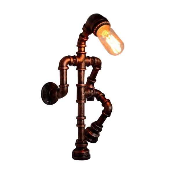 Creative personality robot wall lamp industry wind pipe loft wall light (WH-VR-30)
