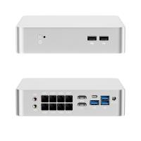 Intel Core i7-8705G With 8 LAN 2 HDMI 1 DC DDR4 64GB RAM Industrial Mini PC