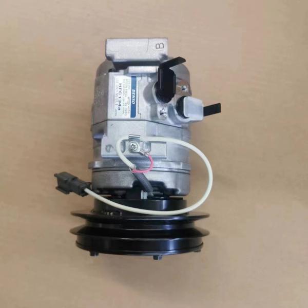Compresor de aire acondicionado para excavadora para Komatsu PC130 PC200 PC220