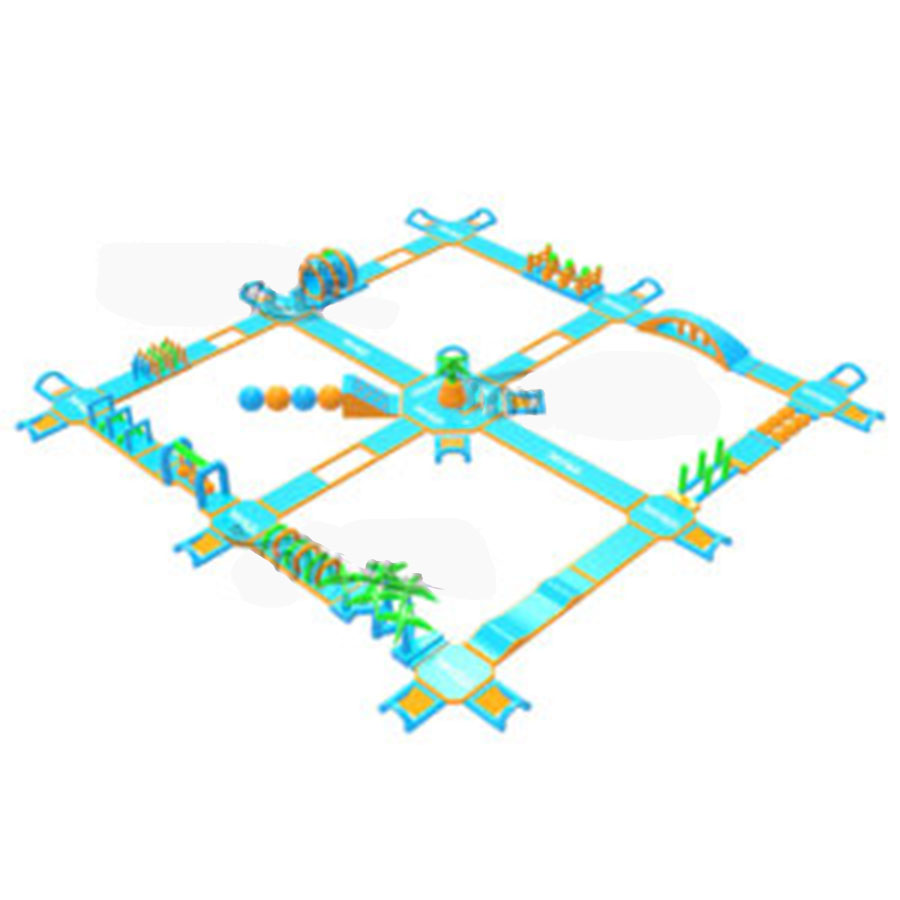 Hot Sell High Quality Commercial Water Inflatable Park Inflatable Floating Water Park Obstacle Course for Kids and Adults