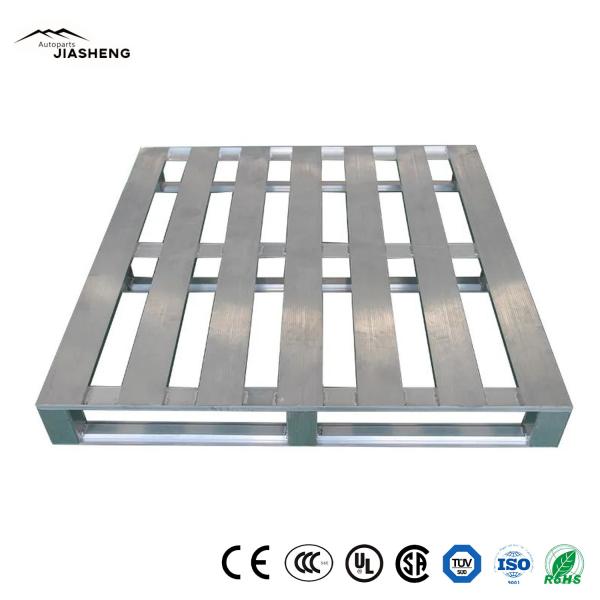 Folding Stackable Metal Pallets Semi Open Transport Metal Pallet Cage