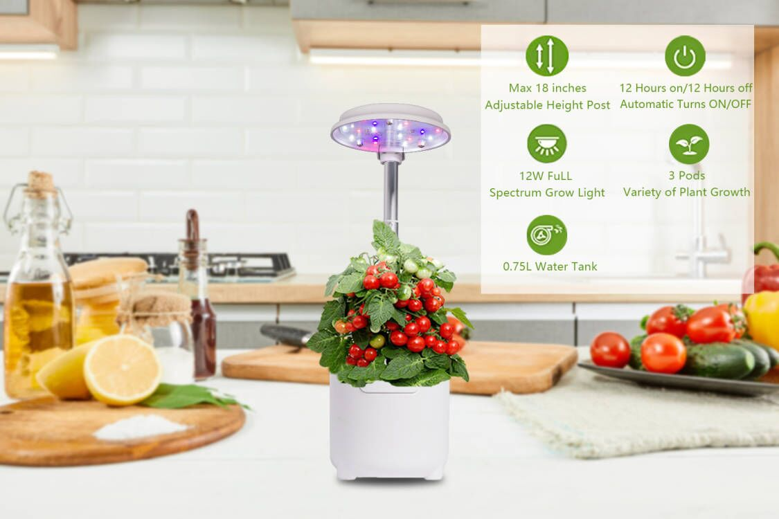 Вентиляция полива системы Dimmable DC24V 8W Hydroponic растя