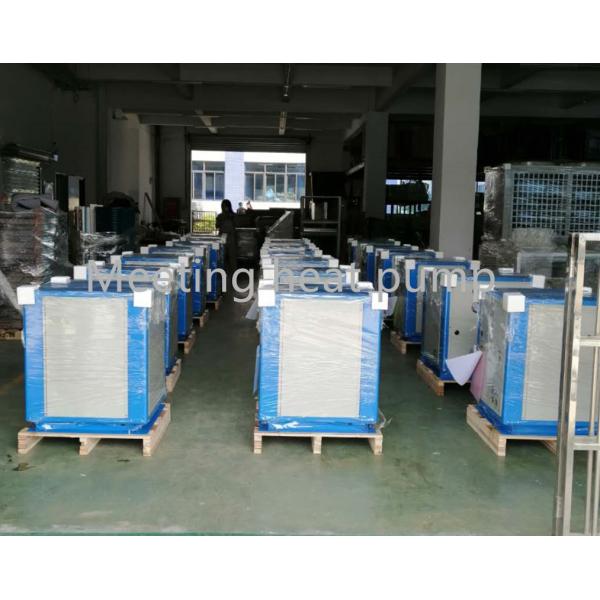 House Heating System 12KW Water Source Heat Pump Combine With Solar Water Heater