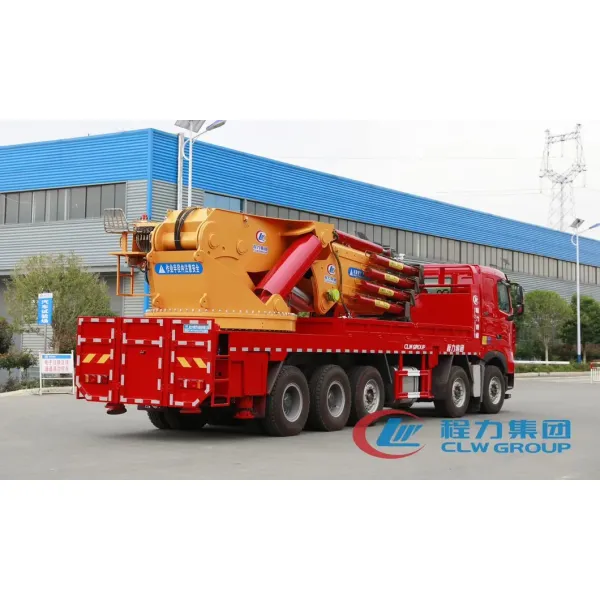 HOWO Heavy Duty Truck Crane 100ton 120tons Lorry Mounted Crane