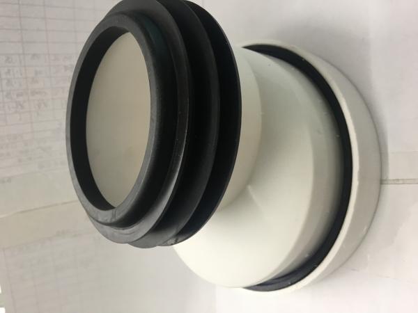 No Smell Plastic Thread Toilet Shifter Offset Pan Collar With Two Piece Structure