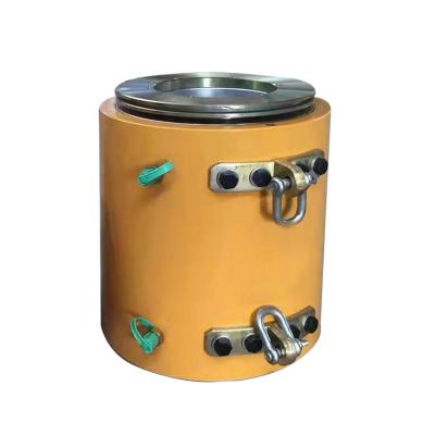 Custom Bridge Construction Machine Prestressed Post Tension Hydraulic Stressing Jack